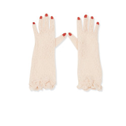 LACE GLOVES WITH...