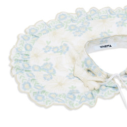 EMBROIDERED VOILE COLLAR