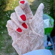 Spring in #Vivetta lace gloves 💅🏻